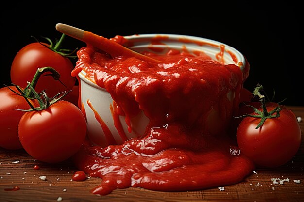 Emphasize tomato paste