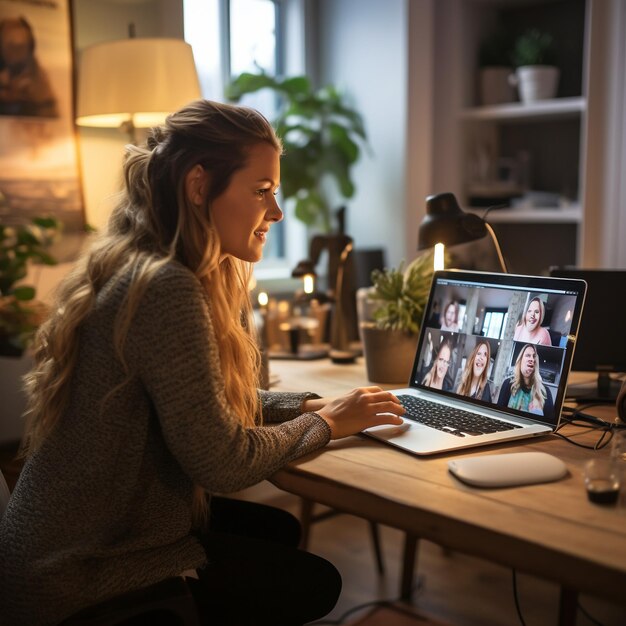 Foto donne emancipate che lavorano con i computer ispirano immagini