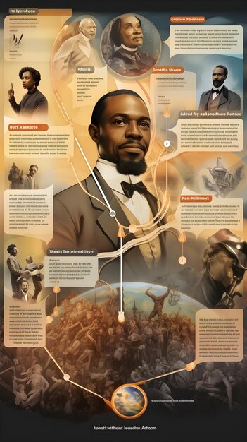 흑인 역사를 기념하는 그래픽 디자인