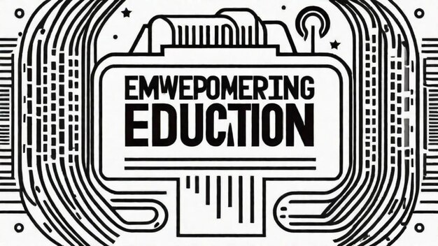 Photo empowering education promotions