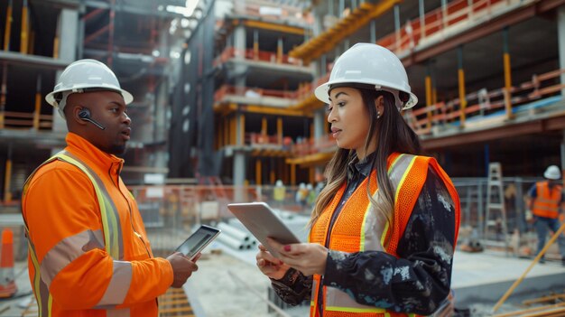 Empowering Workers Worldwide Crafting Captivating International Labor Day Portraits with Copy Space