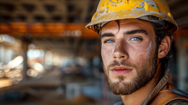 Empowering Workers Worldwide Crafting Captivating International Labor Day Portraits with Copy Space