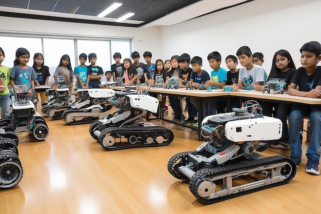 写真 若いイノベーターのエンパワーメント みんなのための未来ロボットクラス