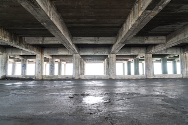 empty abandoned building