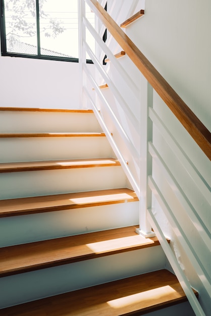 empty architecture of stair step 