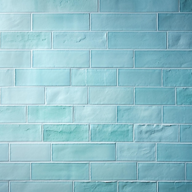 Empty Background wide Blue brick wall texture Calm white tile square or stone pattern seamless Min