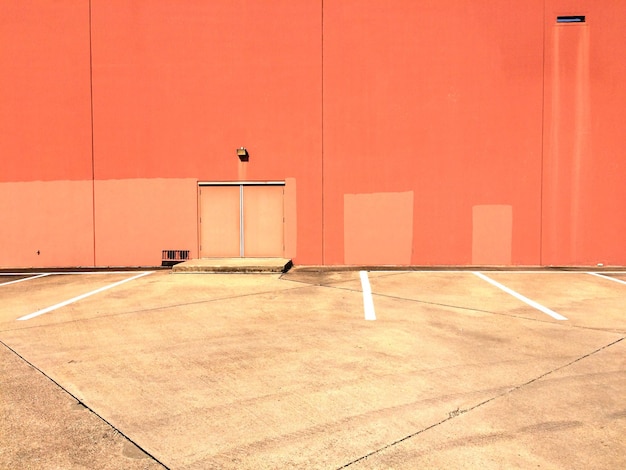 Photo empty basketball court