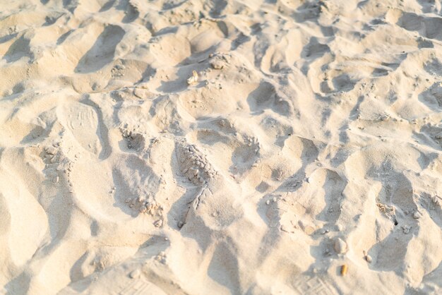 empty beach sand surface