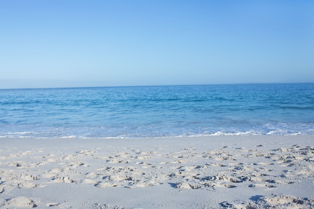 Empty beach