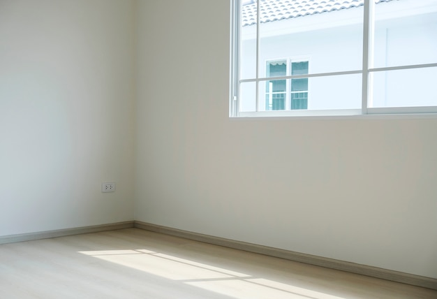 Photo empty bedroom in the home