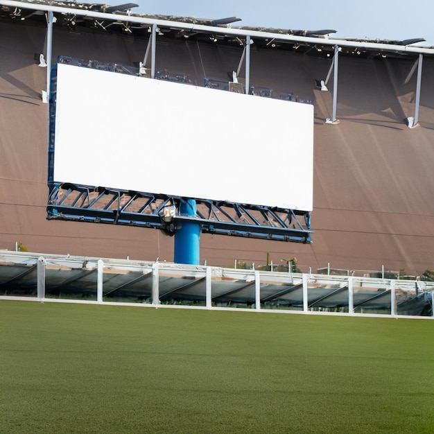 Photo an empty bilboard