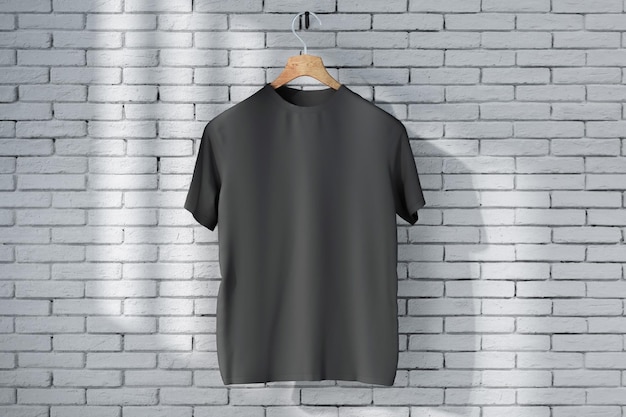empty black tshirt
