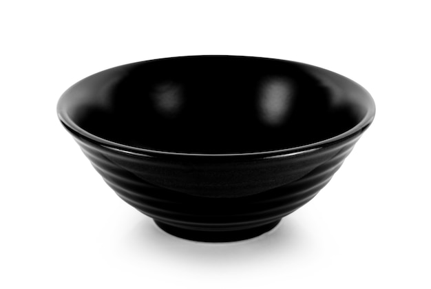 empty bowl isolated on white