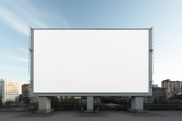 The Empty Canvas Isolated Advertising Billboard Shaping New Perspectives