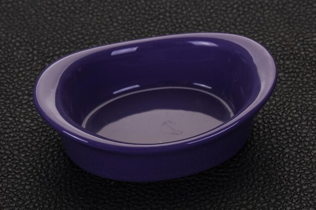 Photo empty ceramic bowl