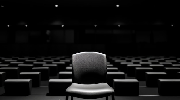 Фото Пустое кресло в театре
