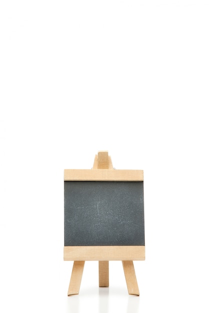 Empty chalkboard