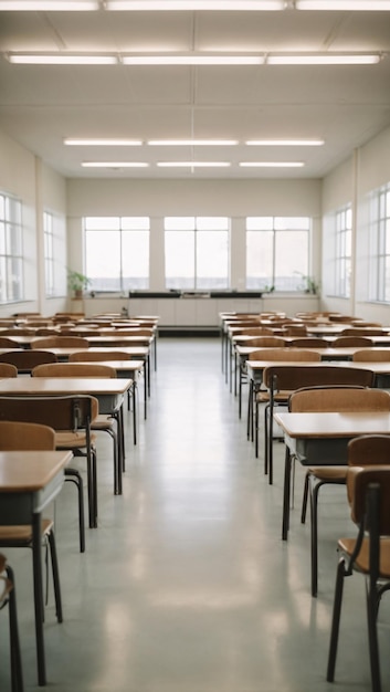 Empty Class Room