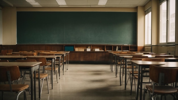 Empty Class Room