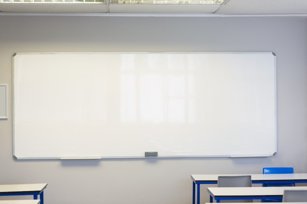 Empty classroom in the college