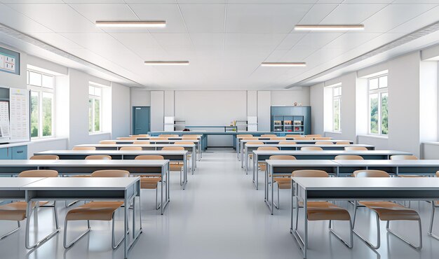 Empty Classroom