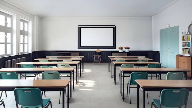 Empty Classroom