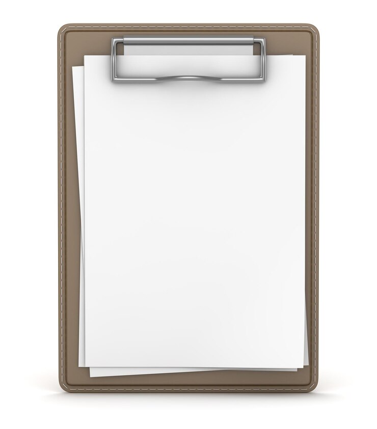 Photo empty clipboard