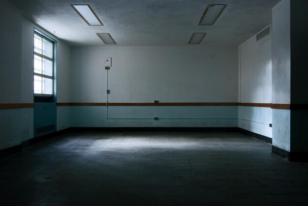 Photo empty corridor of building