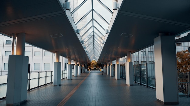 写真 建物の空の廊下