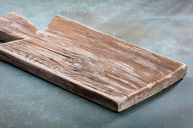 Empty cutting board Cutting Board on a old rustik table