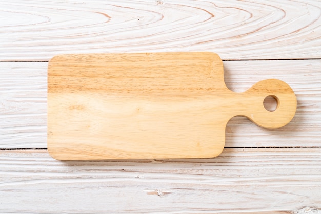 empty cutting wooden board 