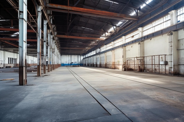 Empty Factory Floor