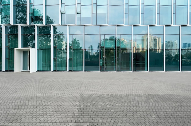 Empty Floors and Modern Urban Buildings in Shenzhen, China