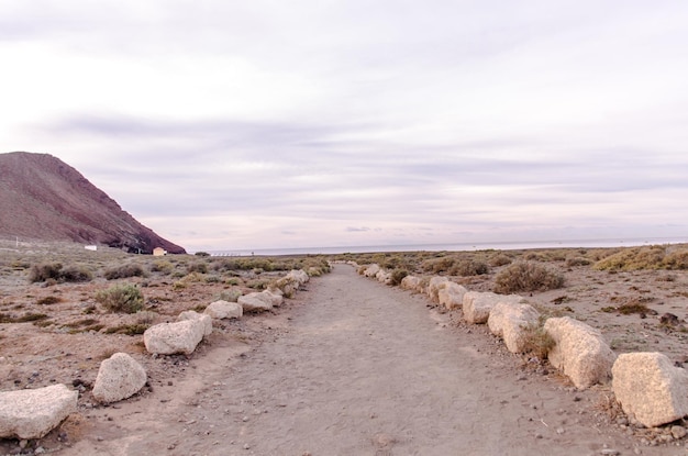 Empty Footpath