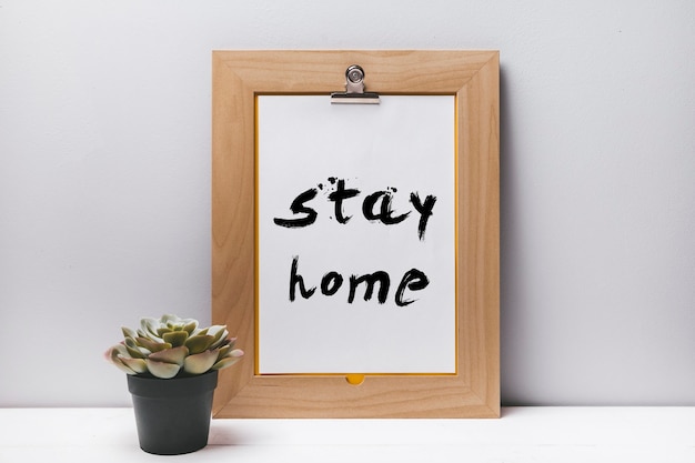 empty frame on eco background