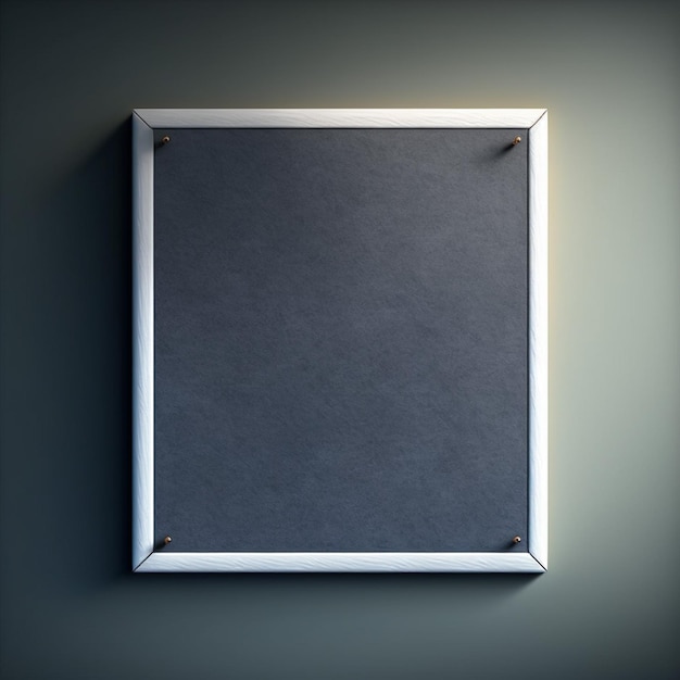 Empty frame with copy space for quotes or products 3d illustrated