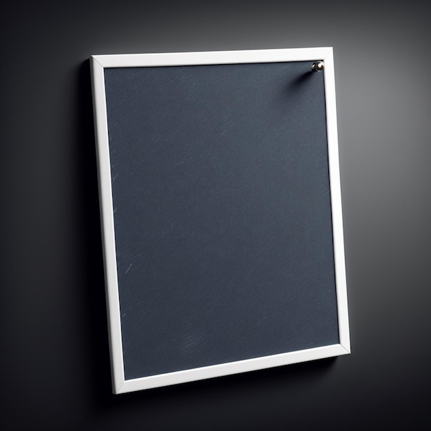 Empty frame with copy space for quotes or products 3d illustrated