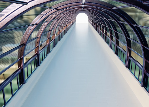 写真 空の廊下の背景