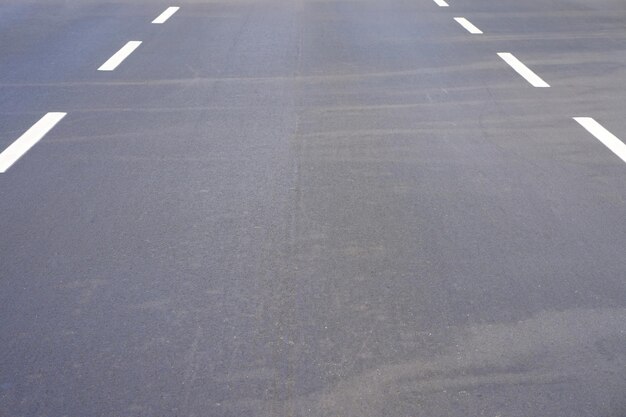 Empty highway during the day