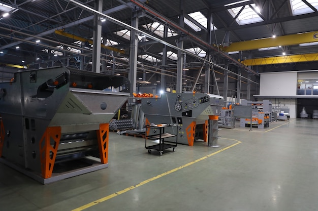 empty industrial Workshop in a factory