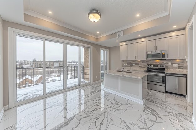 empty kitchen room interior home design ideas professional advertising photography