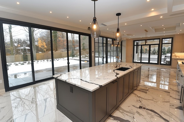 empty kitchen room interior home design ideas professional advertising photography