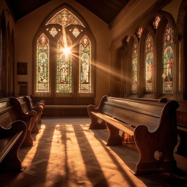 empty large church cathedral