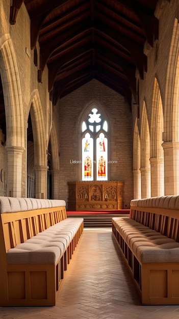 empty large church cathedral