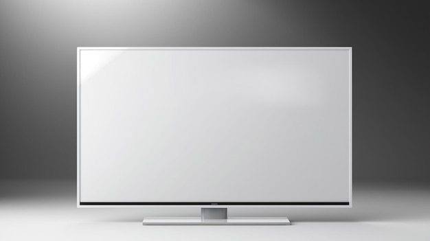 空の LED TV 生成 AI