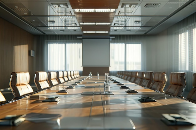 Photo empty meeting room