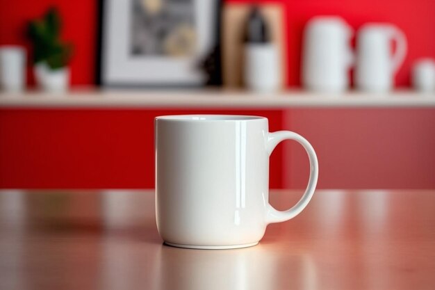 Empty Mug mock up for advertisement photos brands