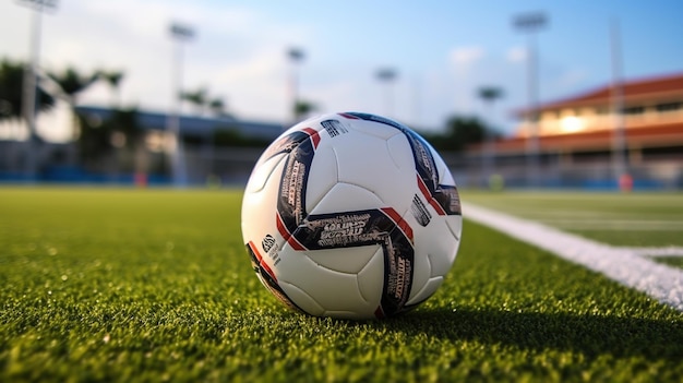 nueva delhi, india - 01 de julio de 2022 - el fútbol adidas oficial durante  la liga de campeonato, fútbol adidas en el medio del campo 14316526 Foto de  stock en Vecteezy