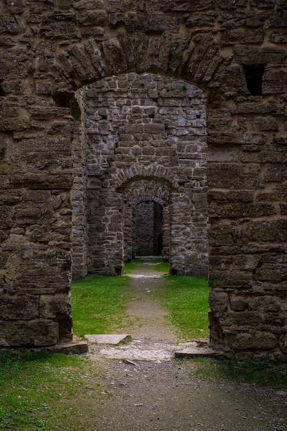 Photo empty old ruins