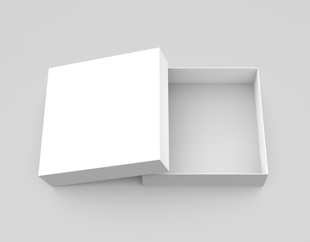 empty open box
